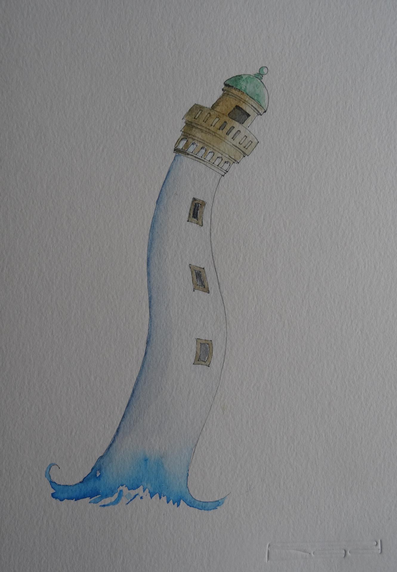Phare de kerlédé à Saint Nazaire